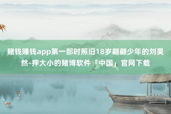 赌钱赚钱app第一部时照旧18岁翩翩少年的刘昊然-押大小的赌博软件「中国」官网下载