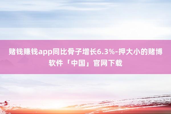 赌钱赚钱app同比骨子增长6.3%-押大小的赌博软件「中国」官网下载