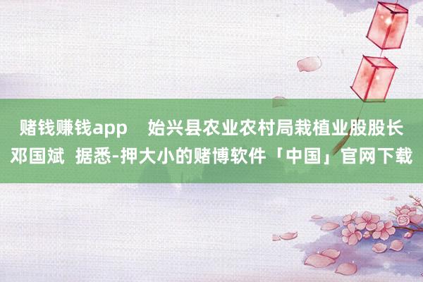 赌钱赚钱app    始兴县农业农村局栽植业股股长邓国斌  据悉-押大小的赌博软件「中国」官网下载
