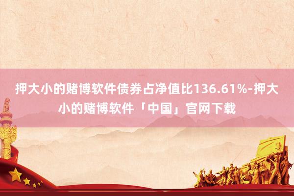 押大小的赌博软件债券占净值比136.61%-押大小的赌博软件「中国」官网下载