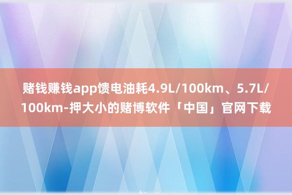赌钱赚钱app馈电油耗4.9L/100km、5.7L/100km-押大小的赌博软件「中国」官网下载