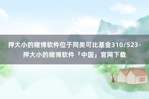 押大小的赌博软件位于同类可比基金310/523-押大小的赌博软件「中国」官网下载